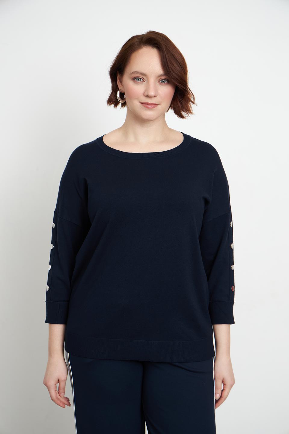 Пуловер Via Appia с пуговицами