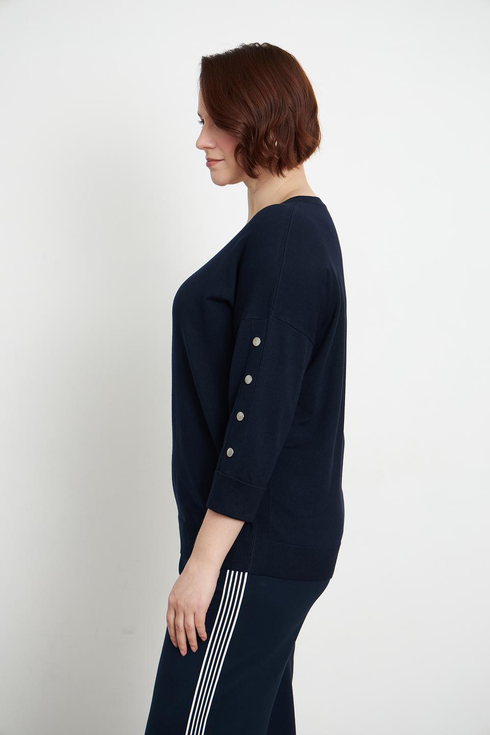 Пуловер Via Appia с пуговицами