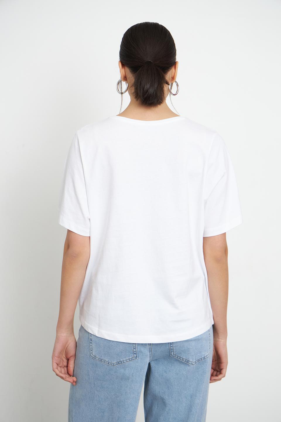 Футболка Oui с цветочным принтом