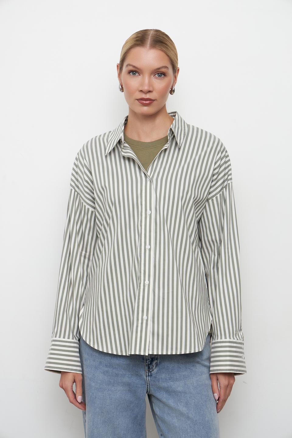 Блуза в полоску Betty and Co