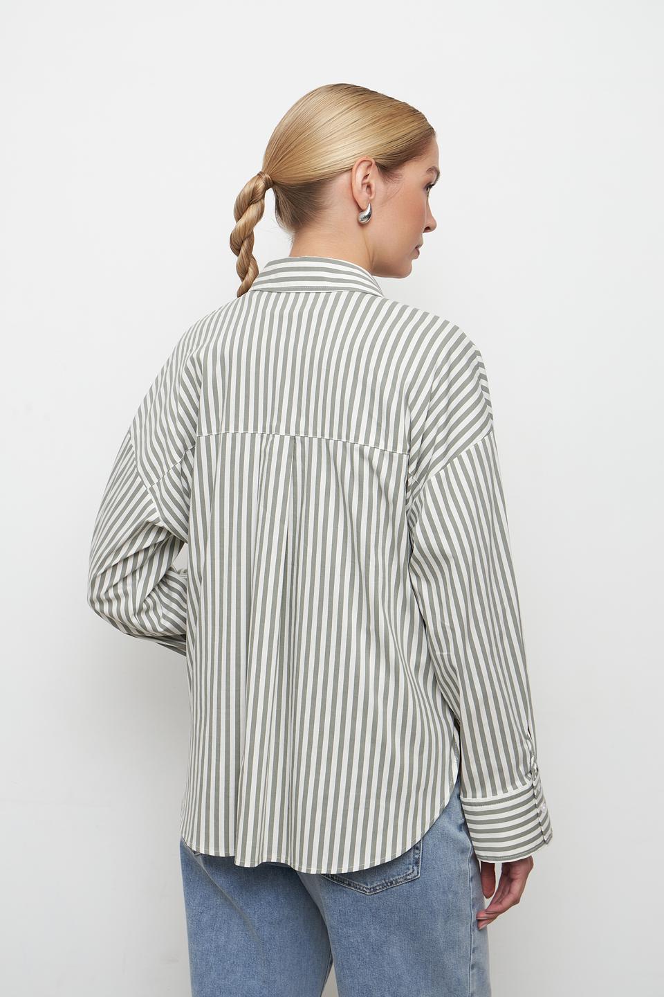 Блуза в полоску Betty and Co