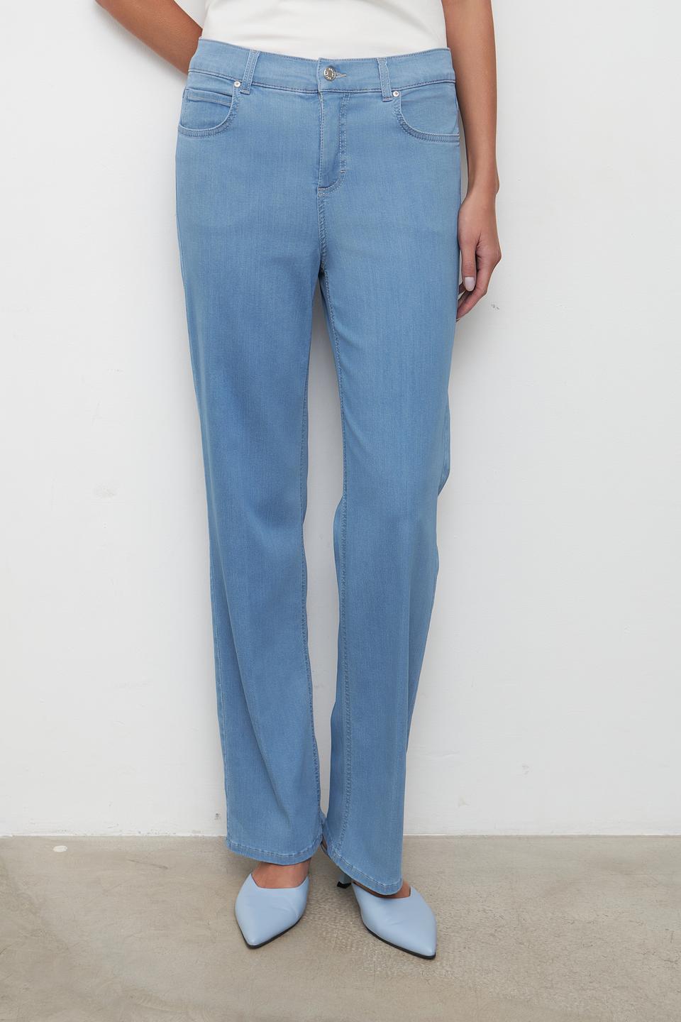 Джинсы Angels голубые прямые