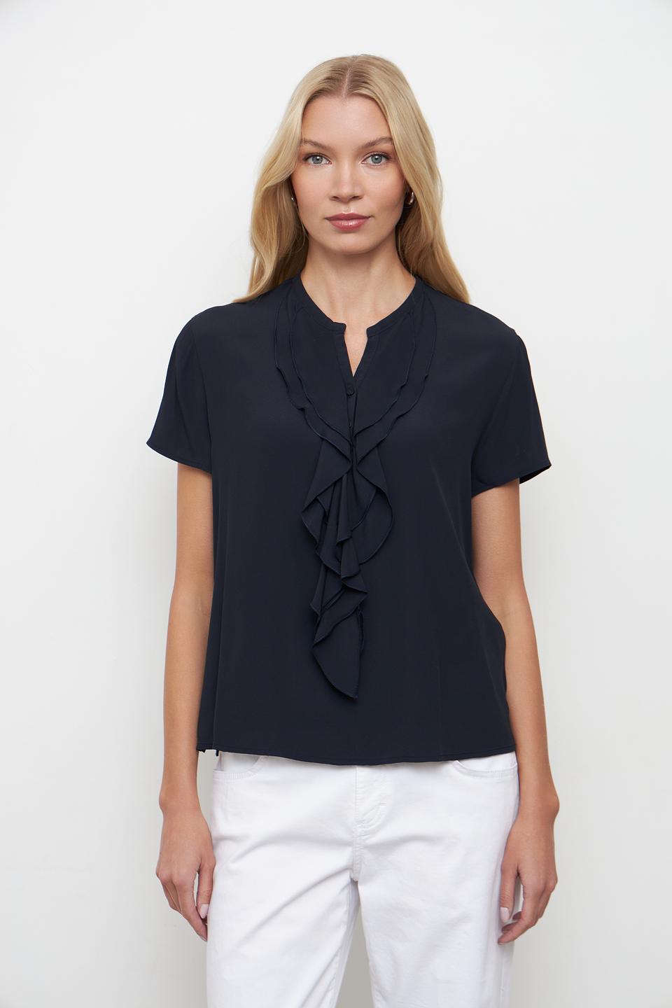 Блуза Luisa Cerano с рюшами