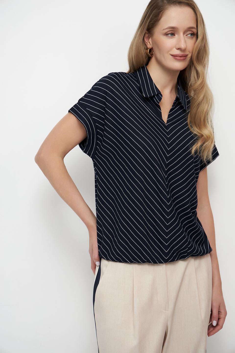 Поло Lebek в полоску