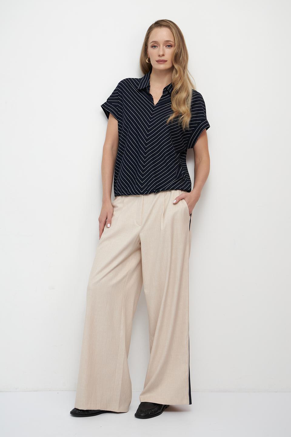 Поло Lebek в полоску