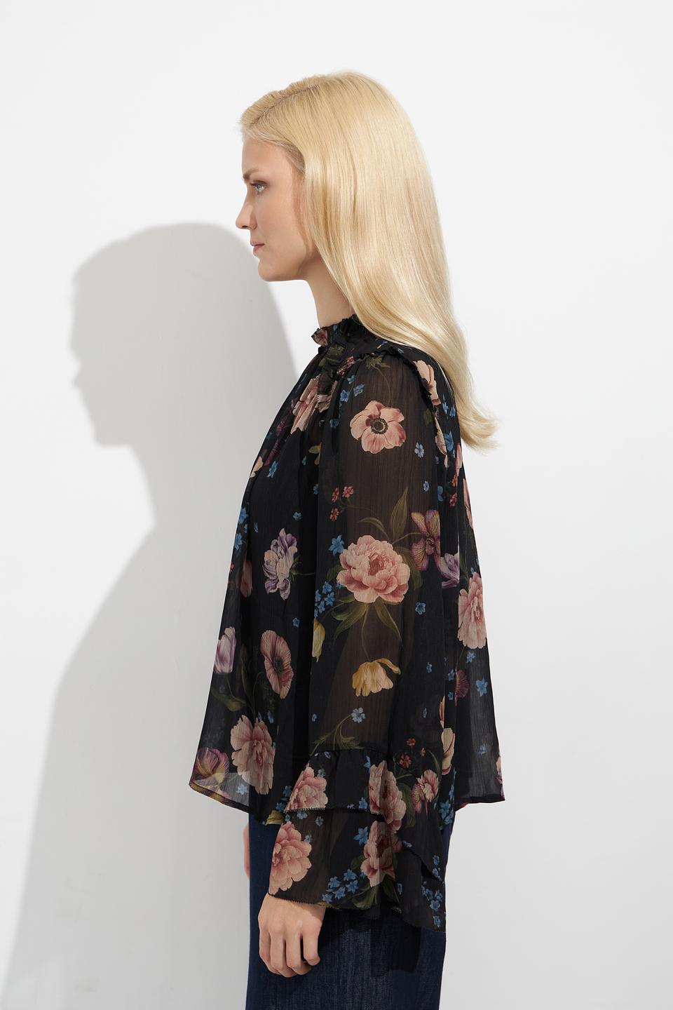 Блуза Oui с цветочным принтом