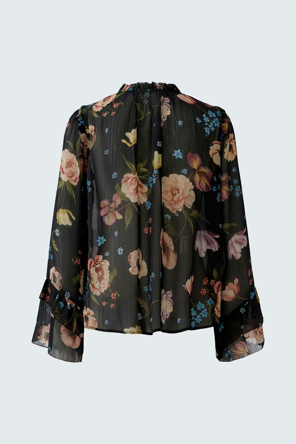 Блуза Oui с цветочным принтом