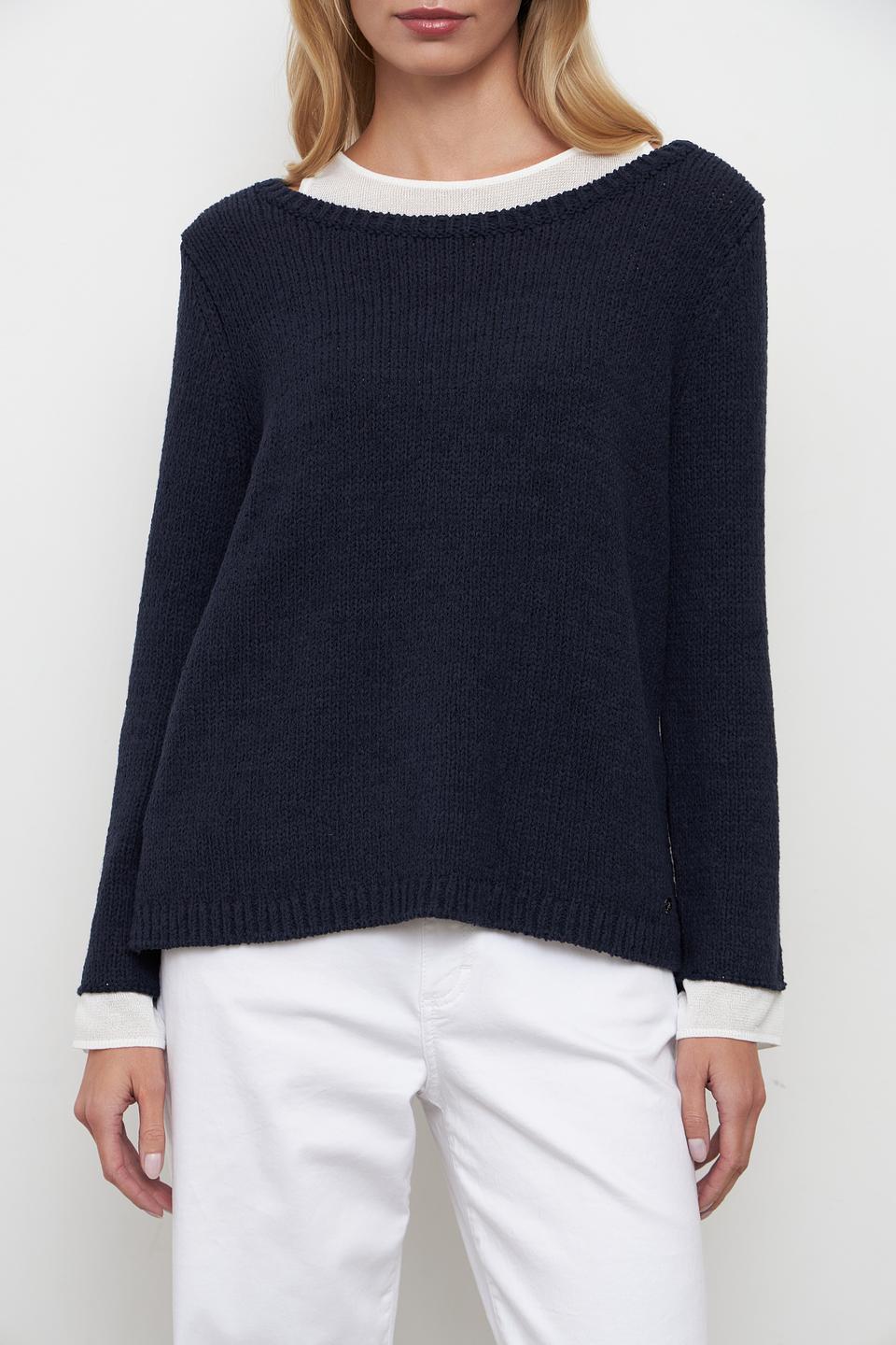 Пуловер Monari тёмно-синий