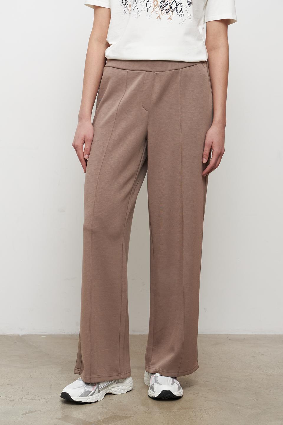 Брюки Broadway палаццо коричневые