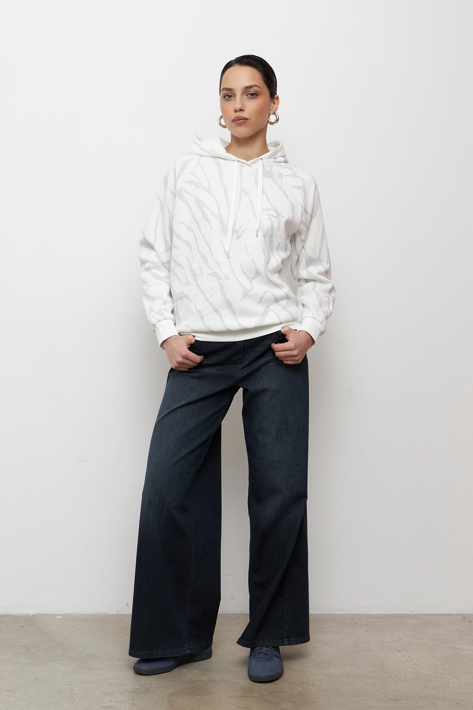 Пуловер Broadway с принтом зебра