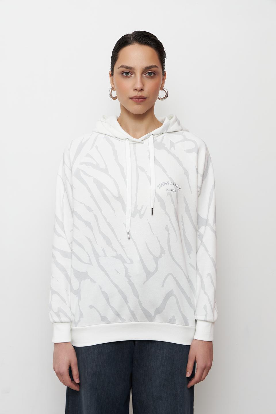 Пуловер Broadway с принтом зебра