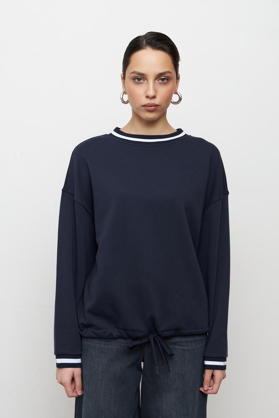 Пуловер Marc Aurel с полосой