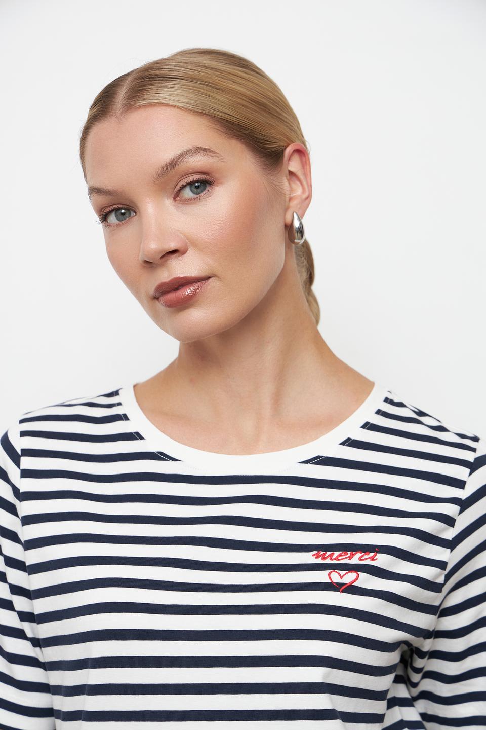 Футболка Betty and Co в полоску