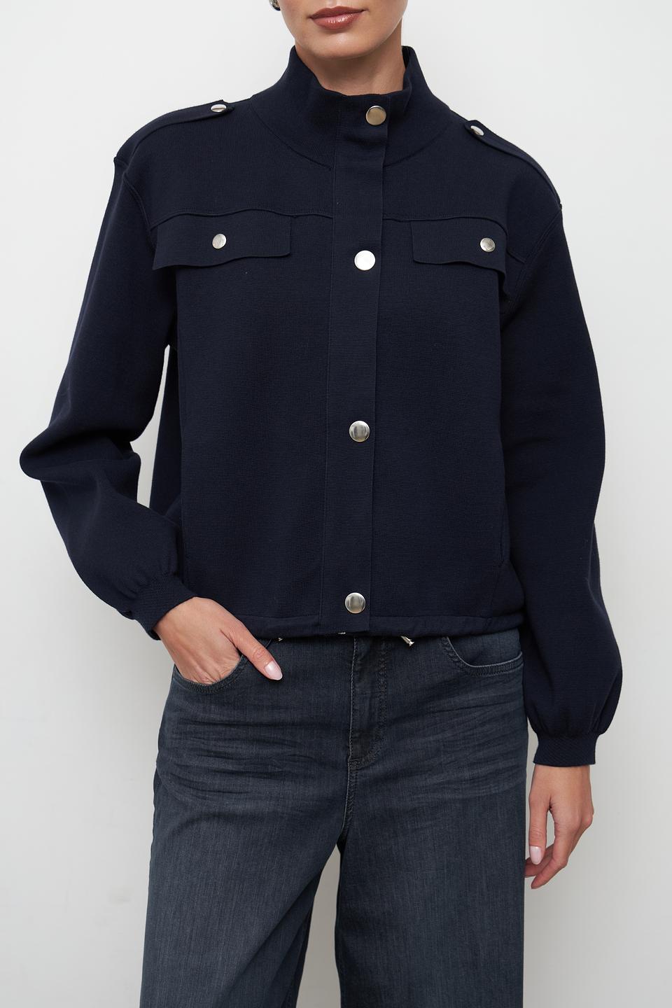 Жакет Monari приталенный тёмно-синий