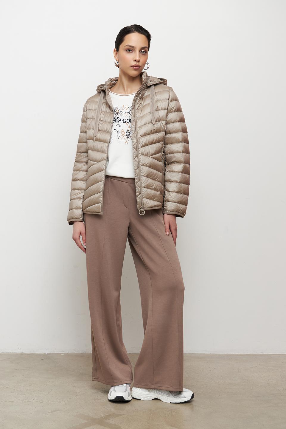 Куртка стеганая Betty Barclay бежевая