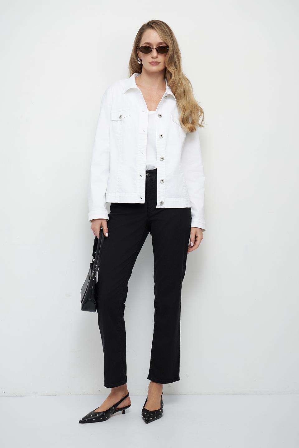 Жакет Bianca джинсовый белый