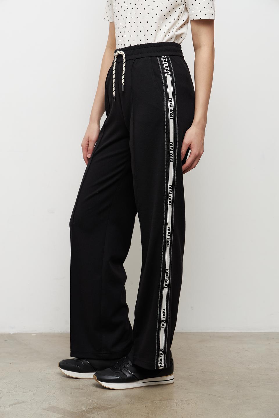 Брюки спортивные Rabe collection чёрные