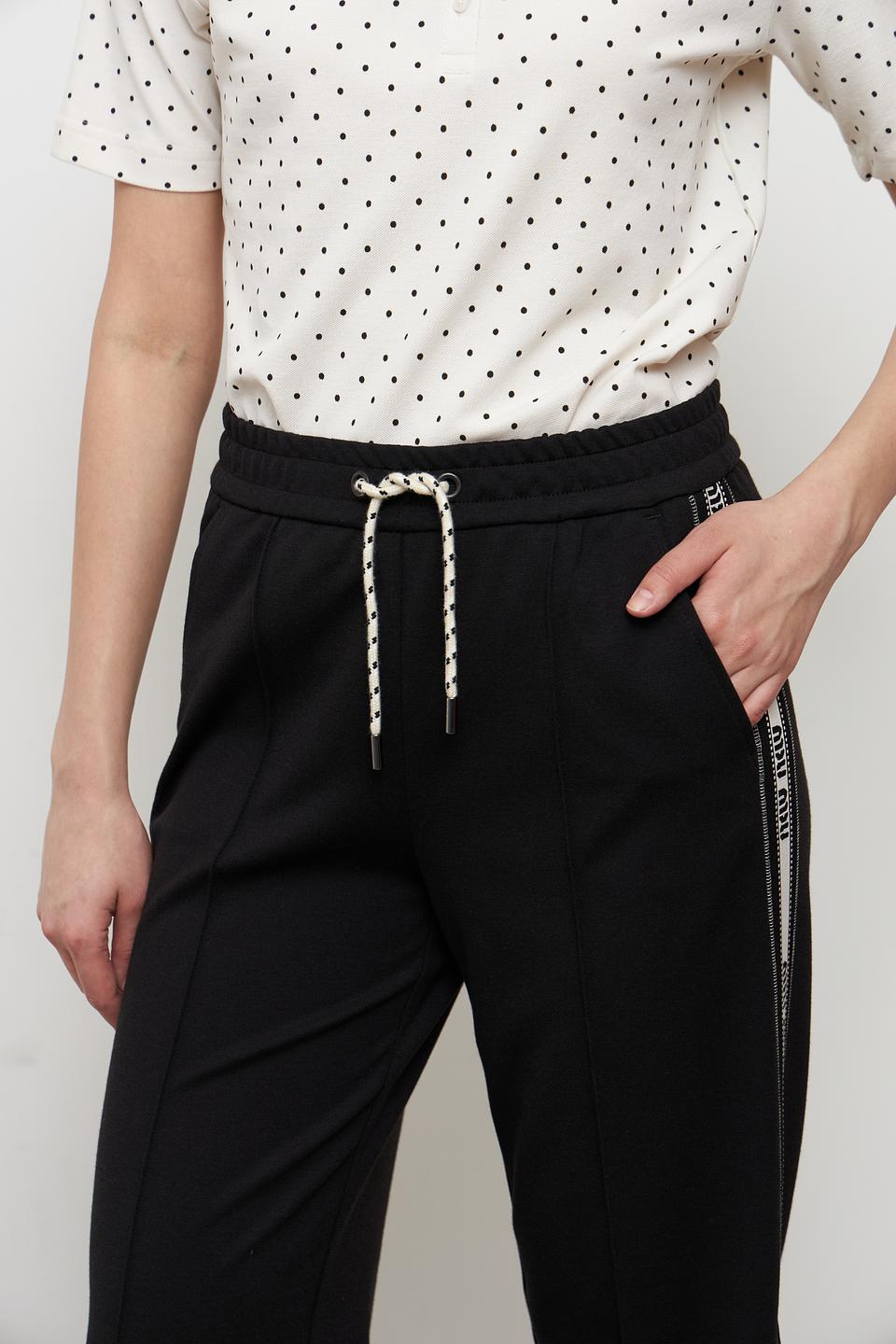 Брюки спортивные Rabe collection чёрные