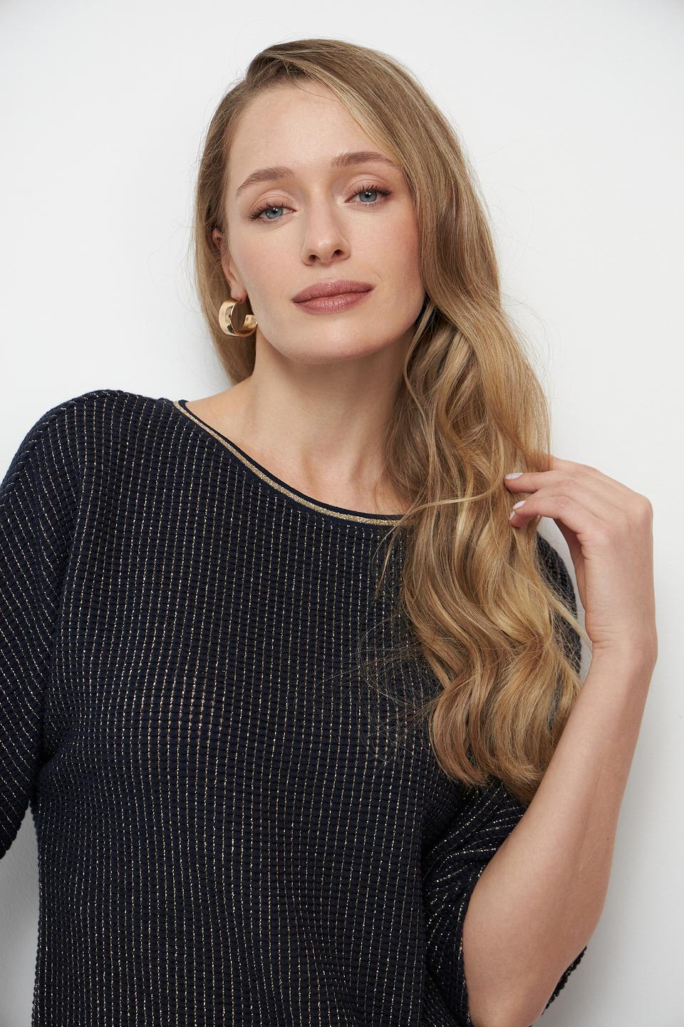 Пуловер Betty Barclay с полоской чёрный