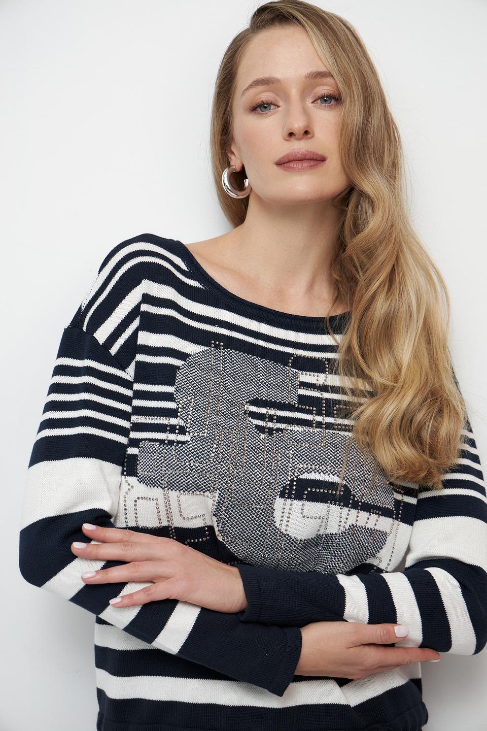 Пуловер Betty Barclay в полоску