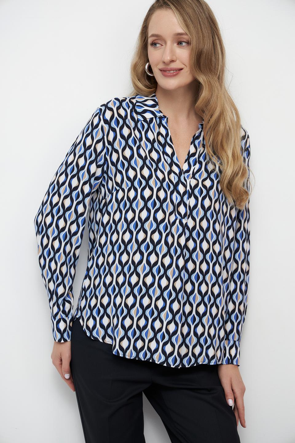 Блуза Betty Barclay с геометрическим принтом