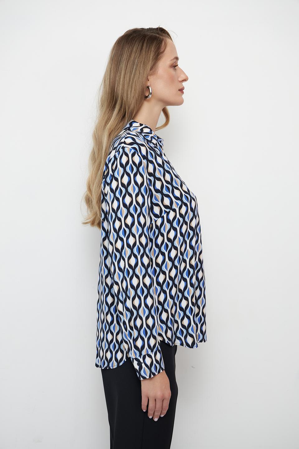 Блуза Betty Barclay с геометрическим принтом