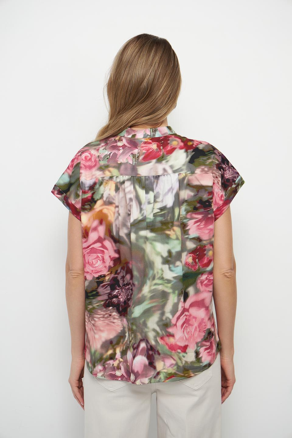 Блуза MORE and MORE с цветочным принтом