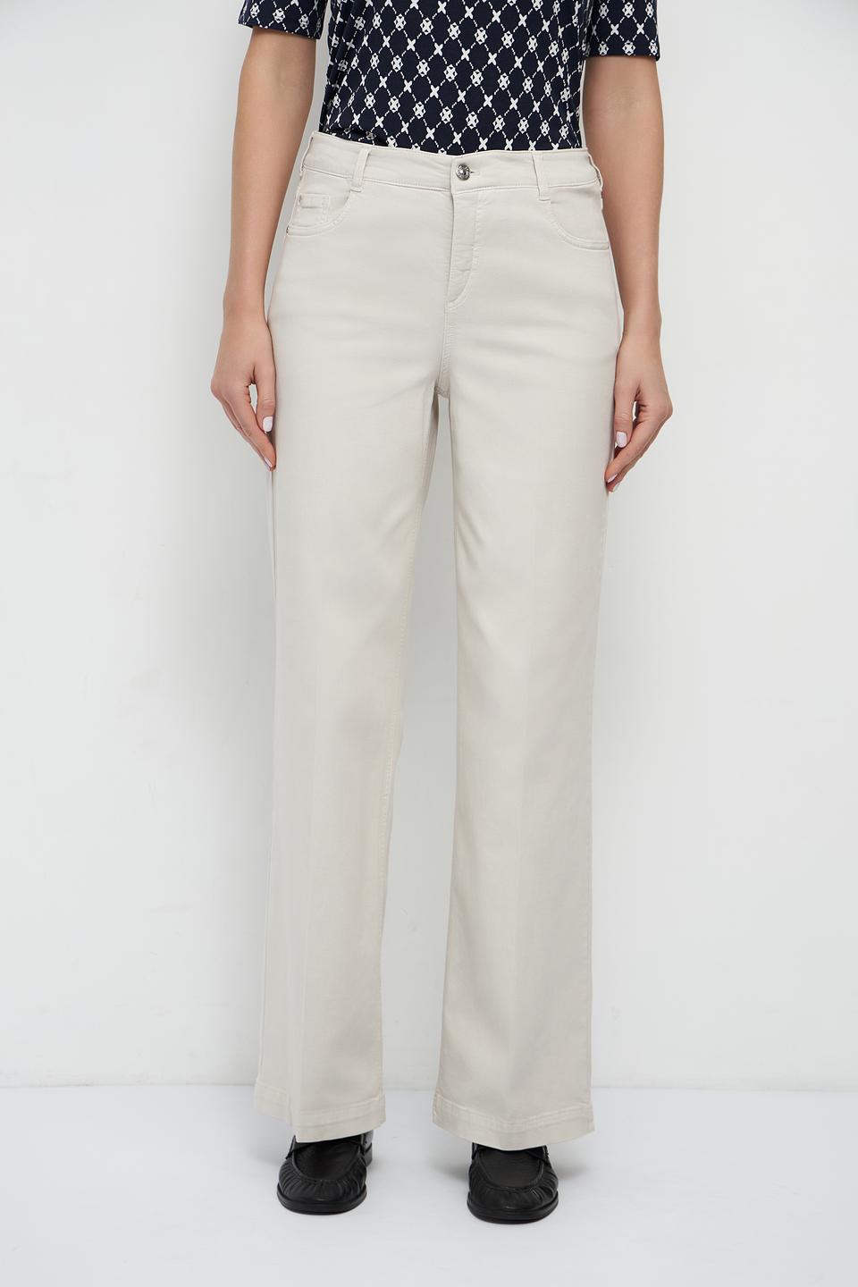 Брюки Gardeur бежевые палаццо