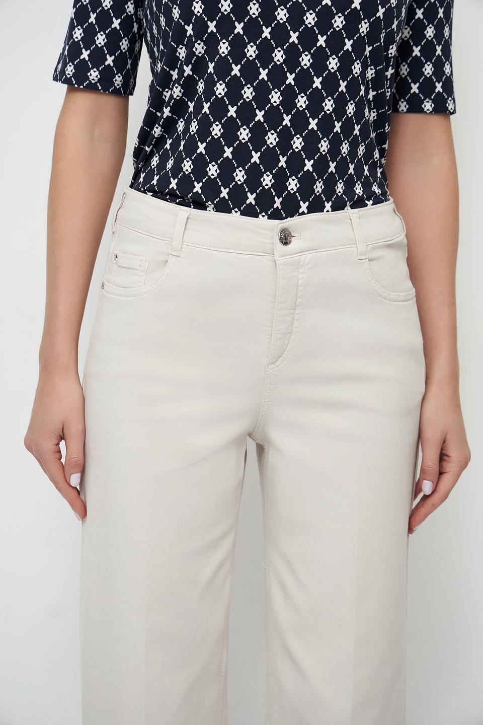 Брюки Gardeur бежевые палаццо