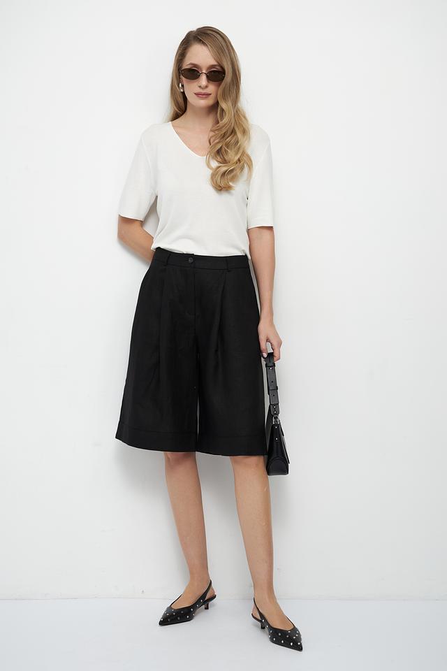 Шорты Electra style чёрные прямые