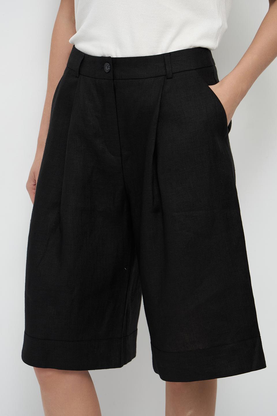 Шорты Electra style чёрные прямые