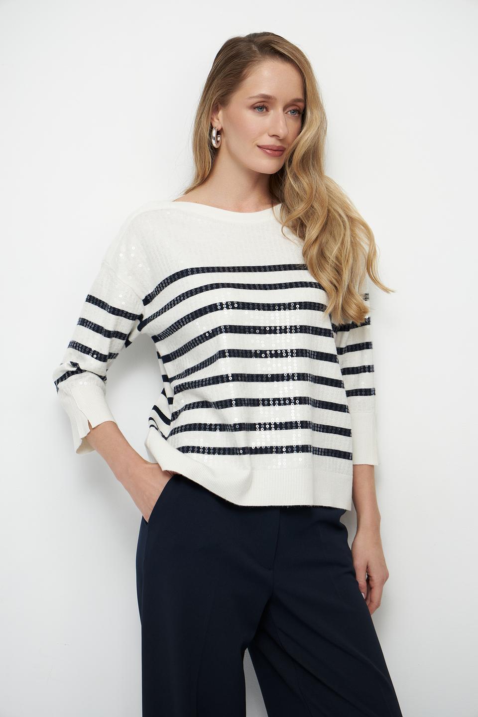 Пуловер Betty Barclay в полоску