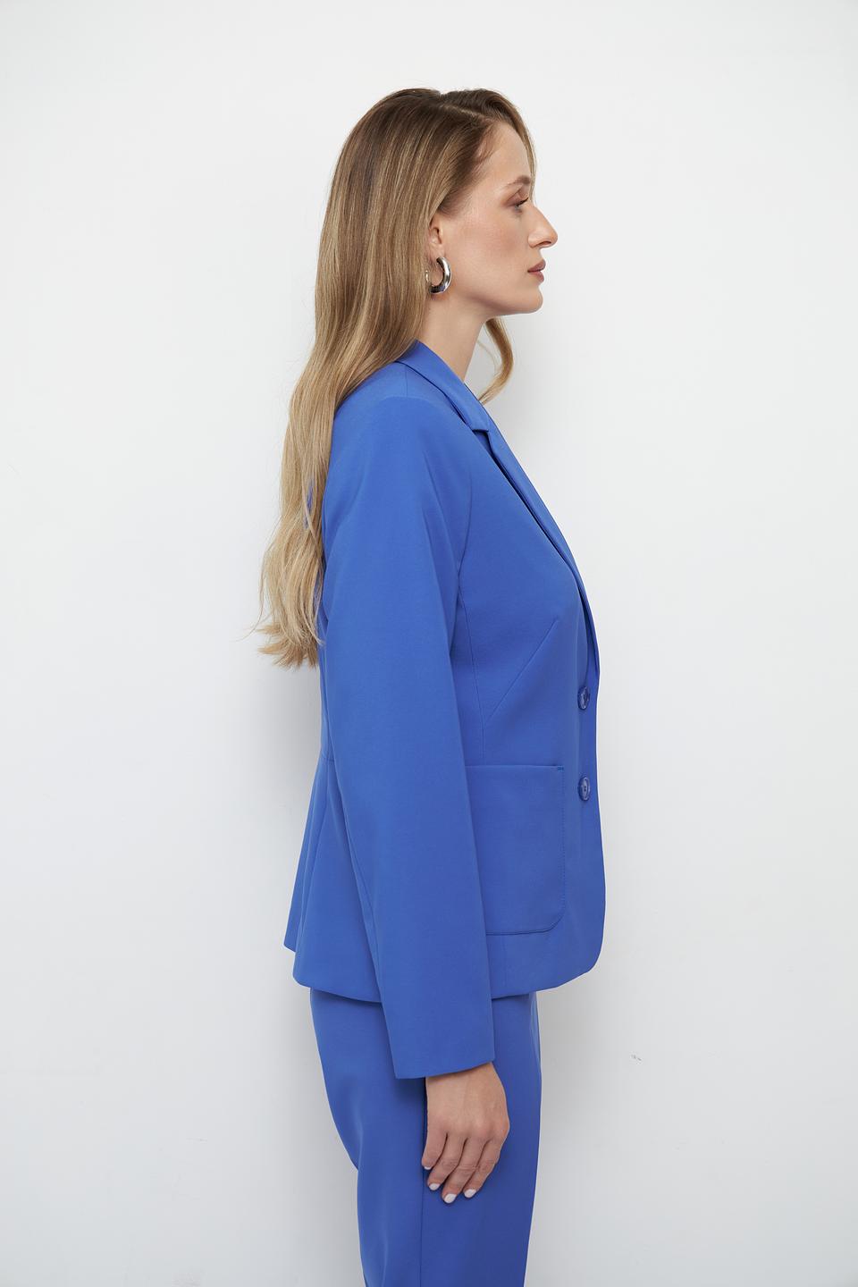 Жакет Betty Barclay синий приталенный