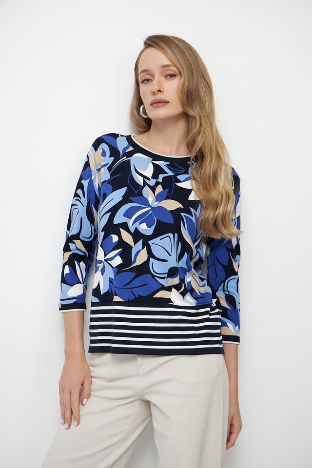 Пуловер Betty Barclay с цветочным принтом