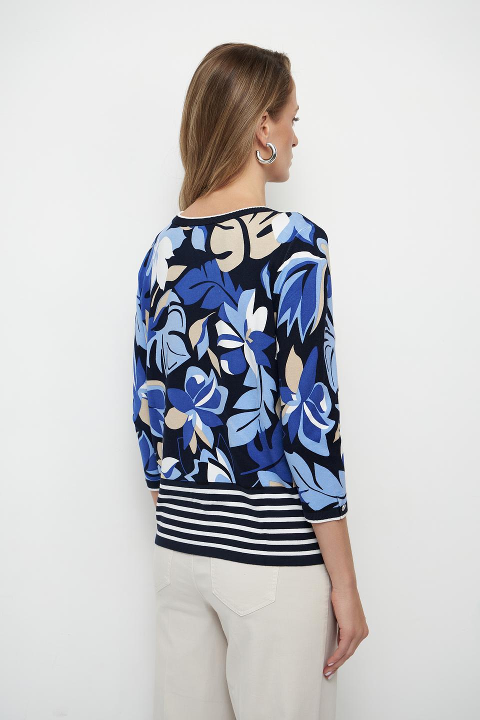 Пуловер Betty Barclay с цветочным принтом