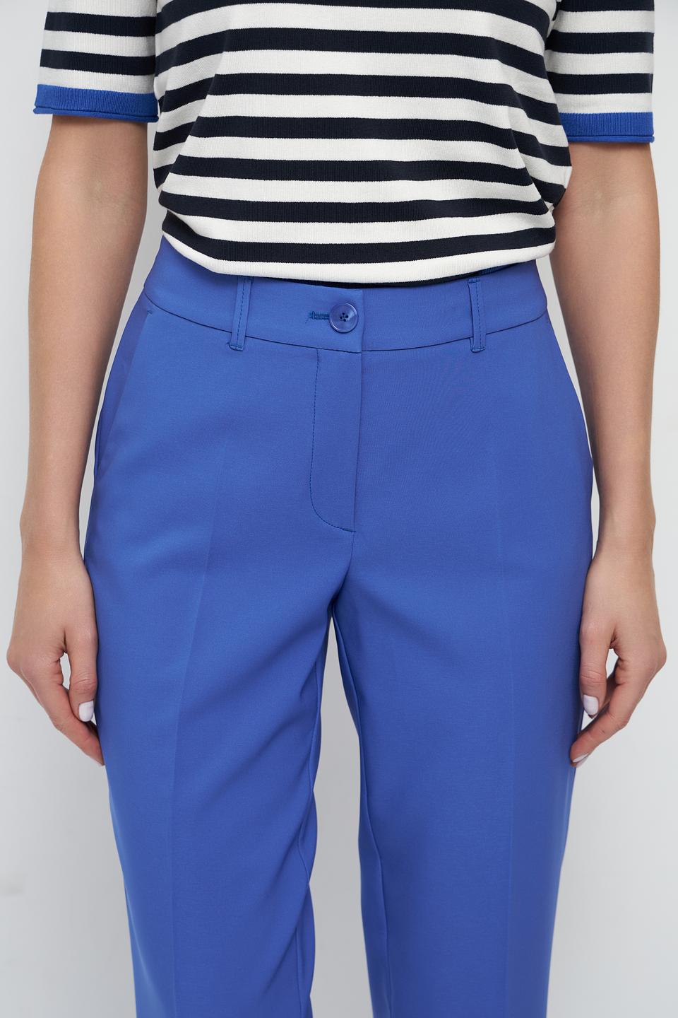 Брюки Betty Barclay синие прямые