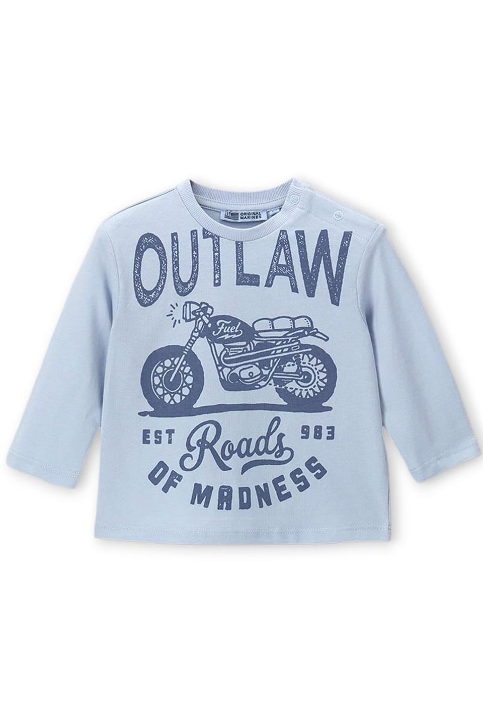 Футболка Original Marines с принтом мотоцикл