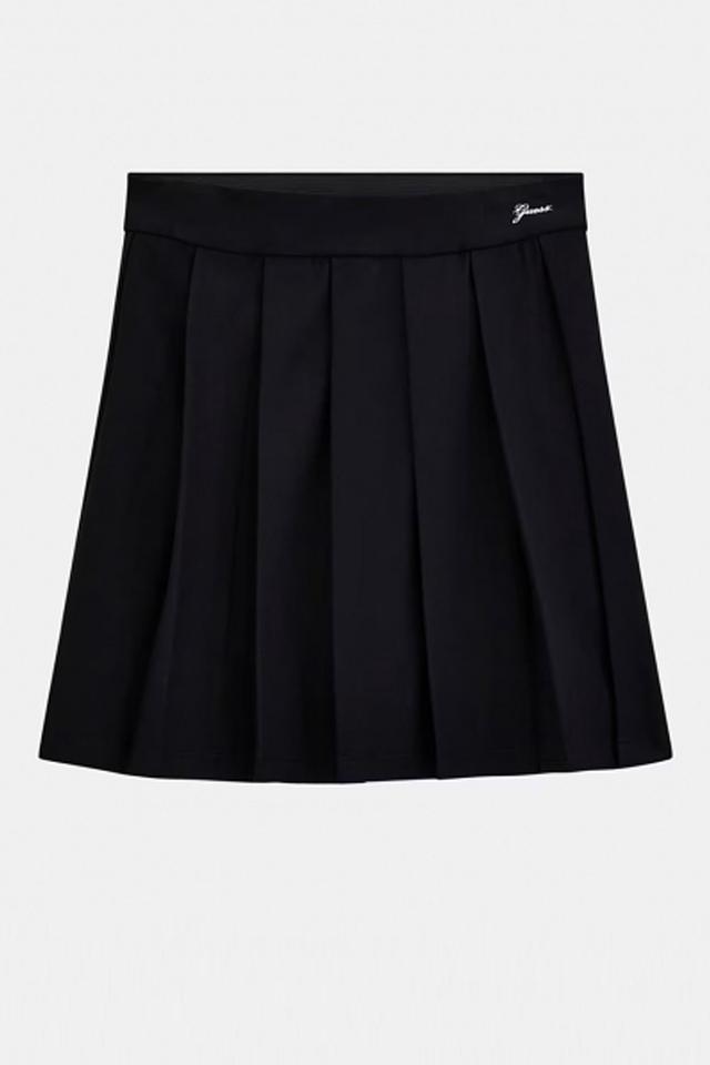 Юбка Guess плиссированная чёрная