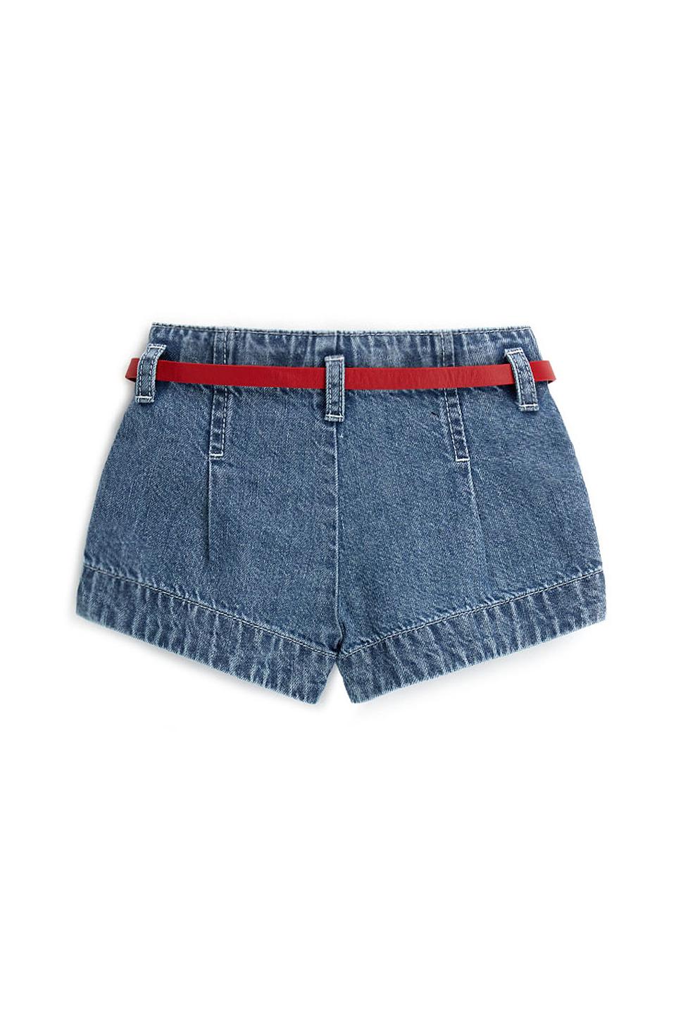 Джинсовые шорты Original Marines с поясом