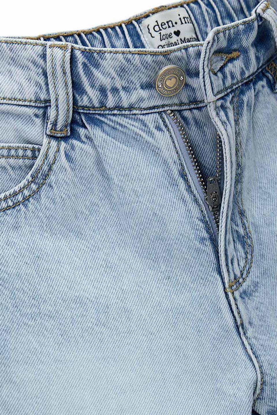 Джинсовые шорты Original Marines с кружевом