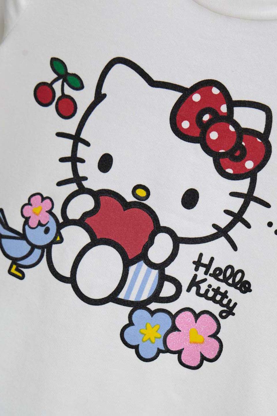 Футболка Original Marines Hello Kitty белый
