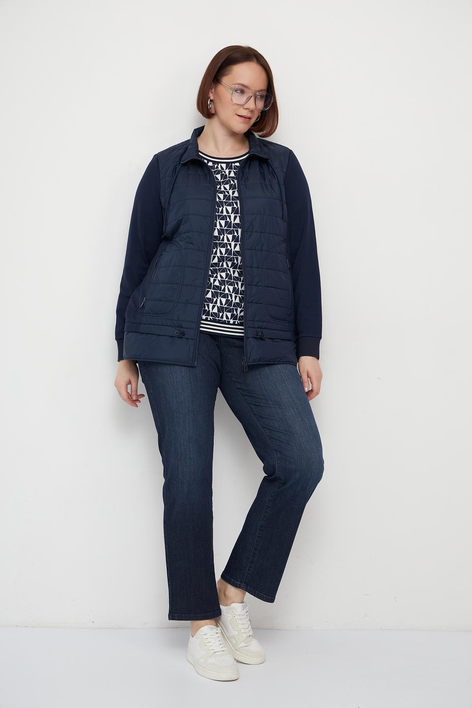 Джинсы Rabe collection прямого кроя синие