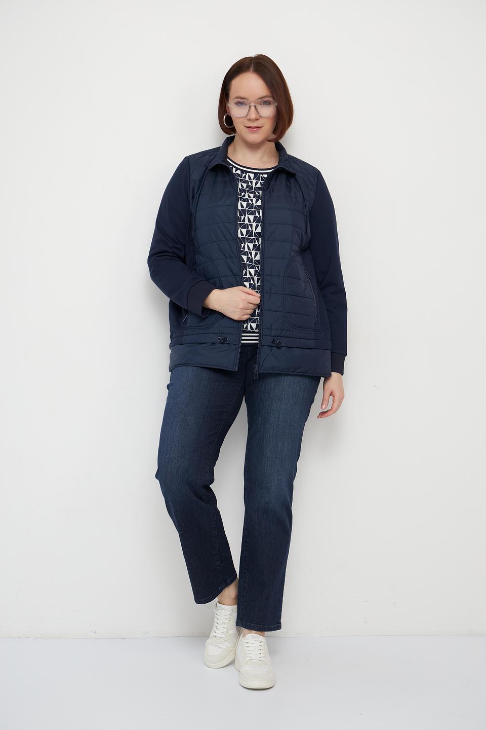 Куртка Olsen стеганая синяя