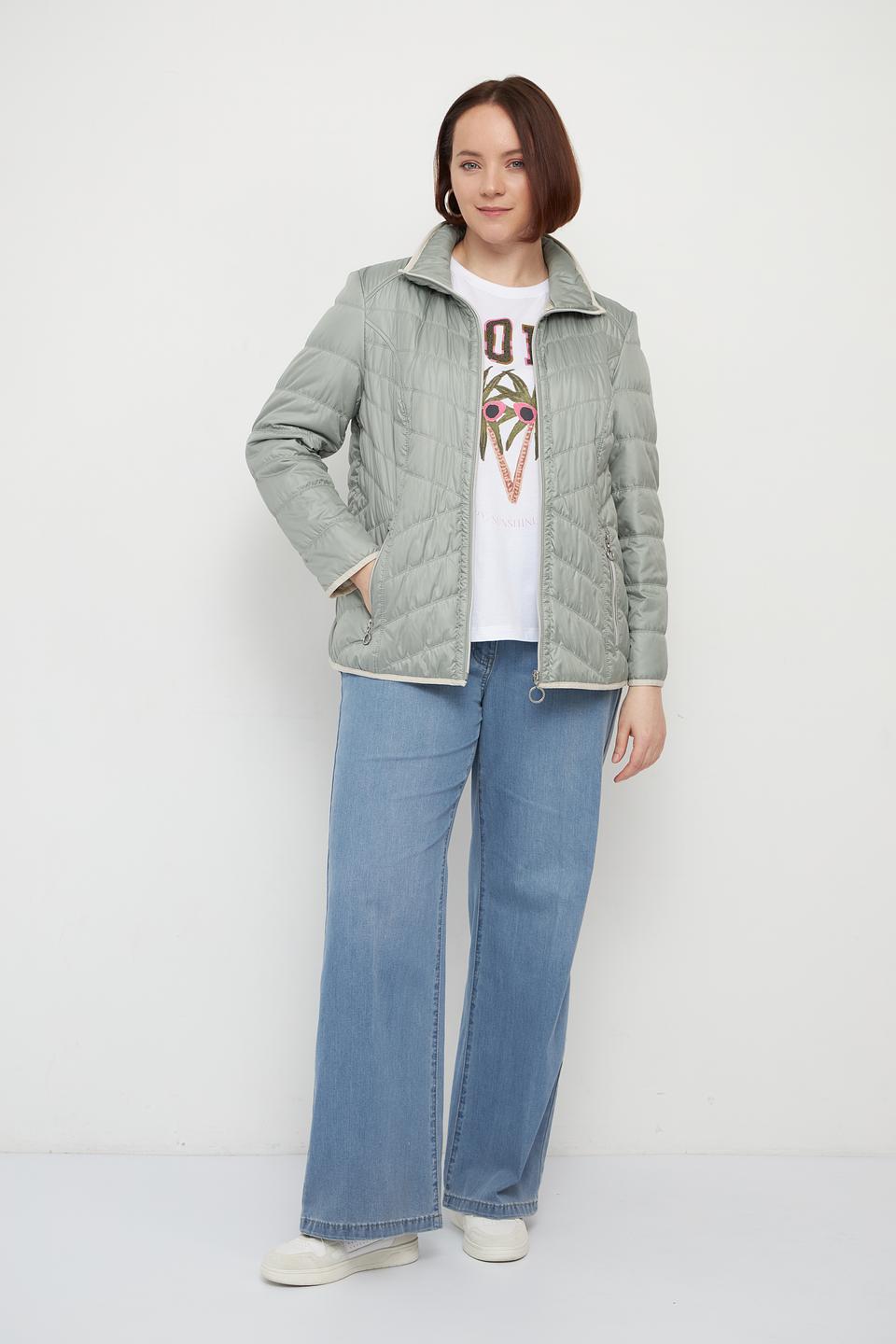 Куртка Lebek стеганая хаки