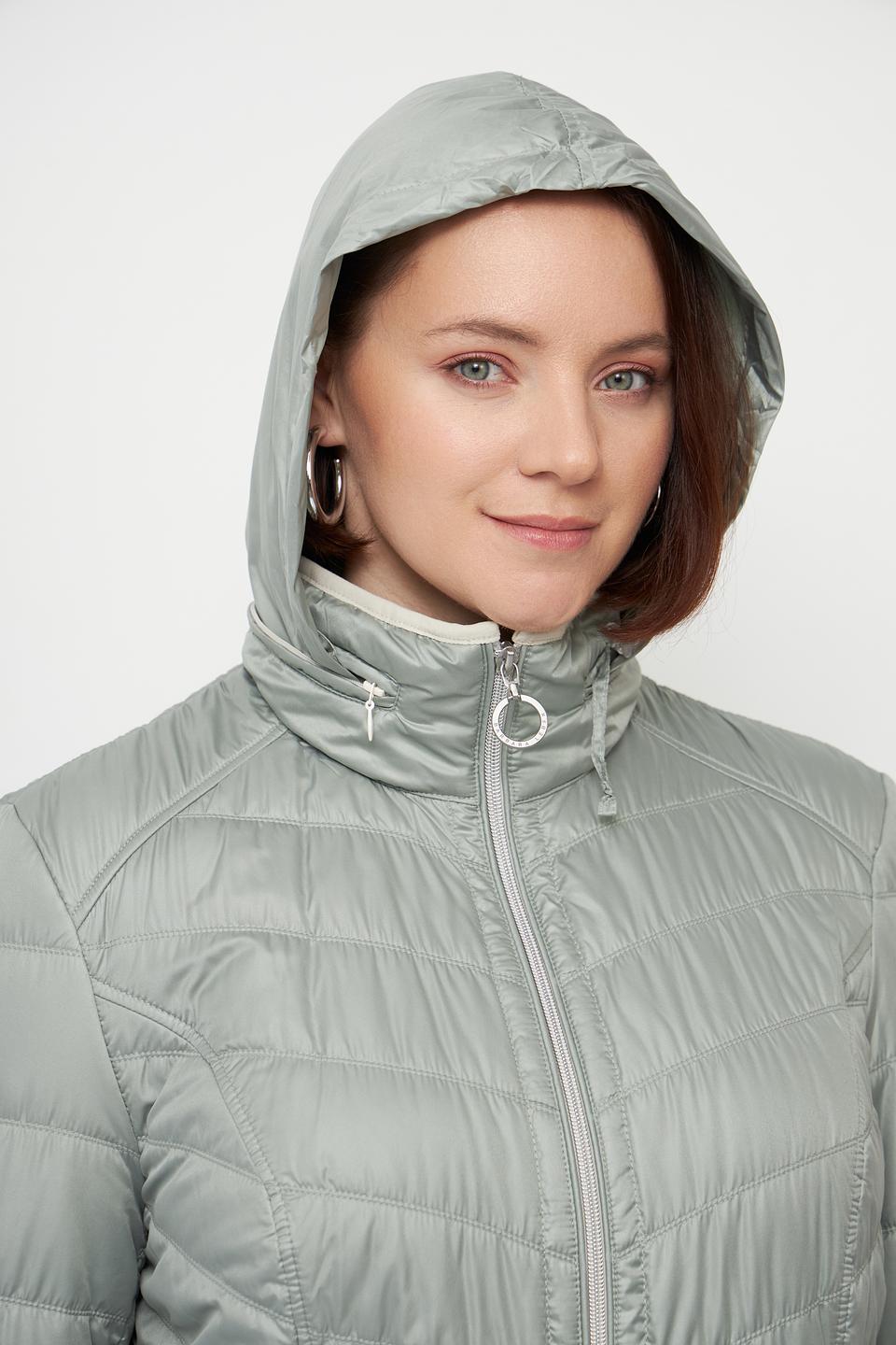 Куртка Lebek стеганая хаки