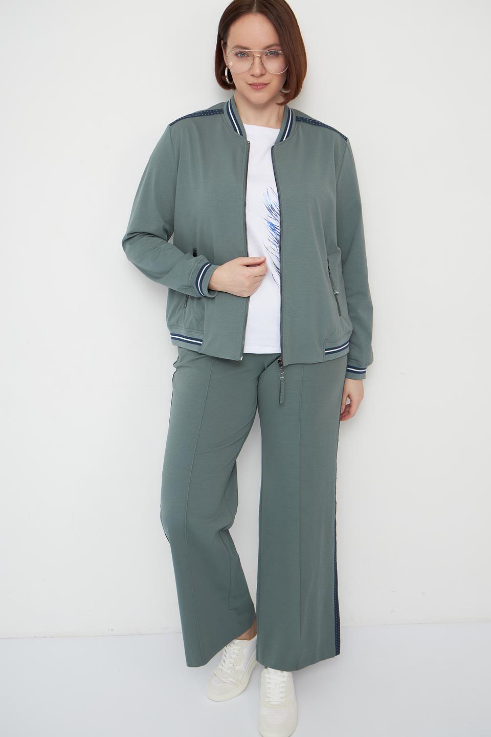 Брюки классические Olsen хаки