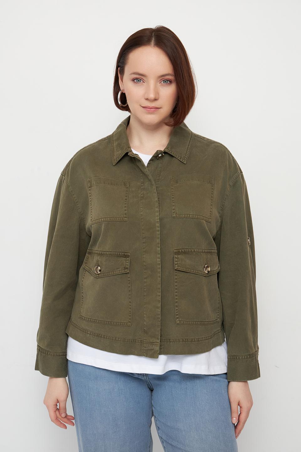 Жакет Catnoir оверсайз хаки