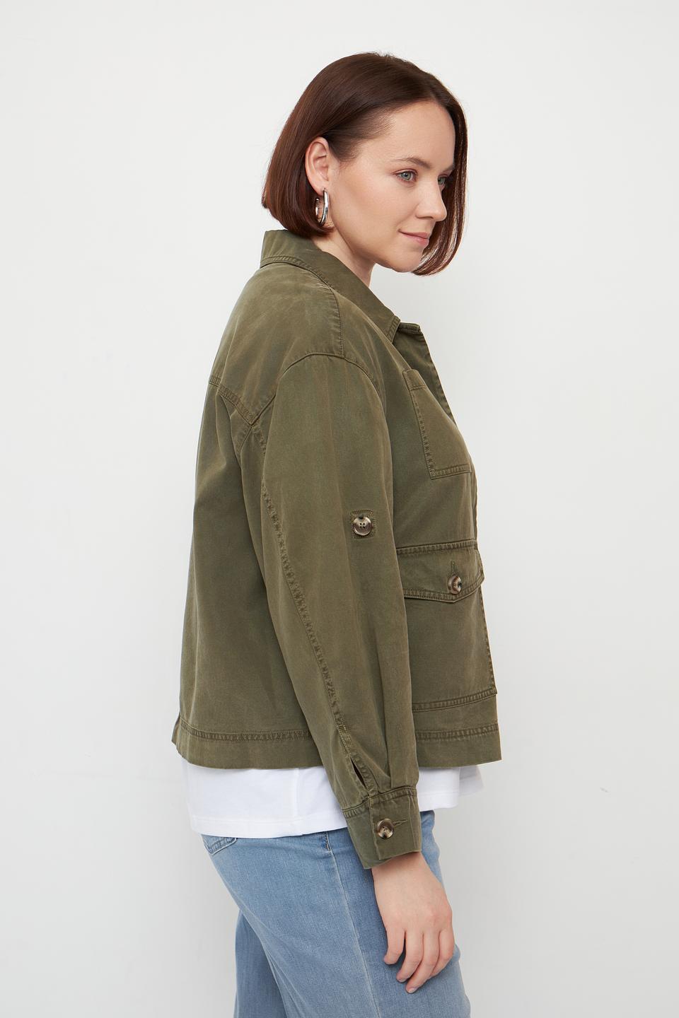 Жакет Catnoir оверсайз хаки