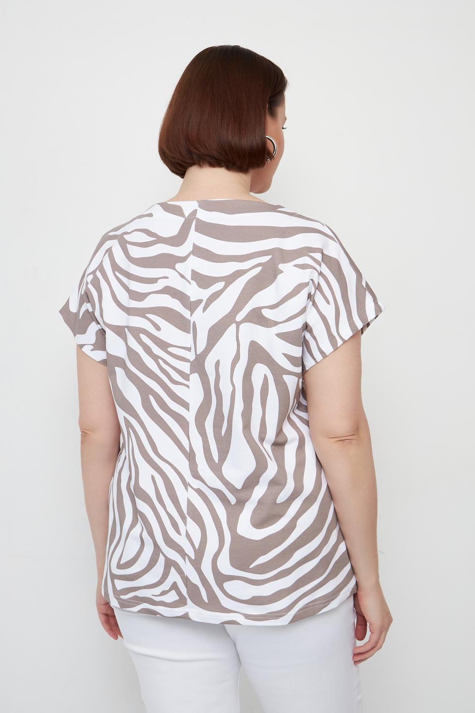 Футболка Doris Streich с леопардовым принтом