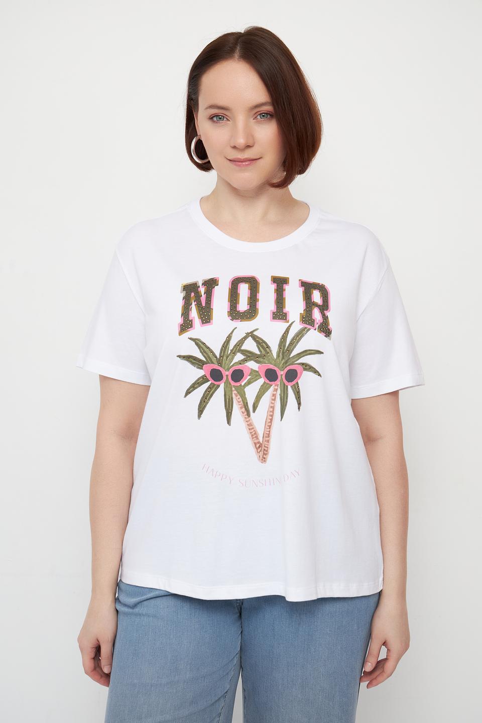 Футболка Catnoir с пальмами